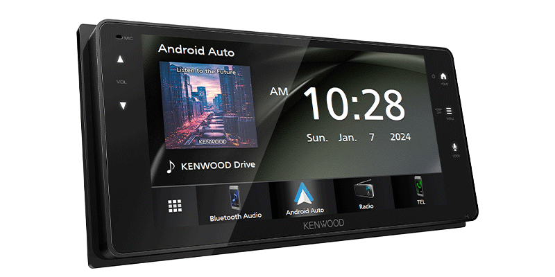 KENWOOD DMX723WS WIRELESS ANDROID AUTO/CARPLAY 200MM WIDE! TOYOTA FIT