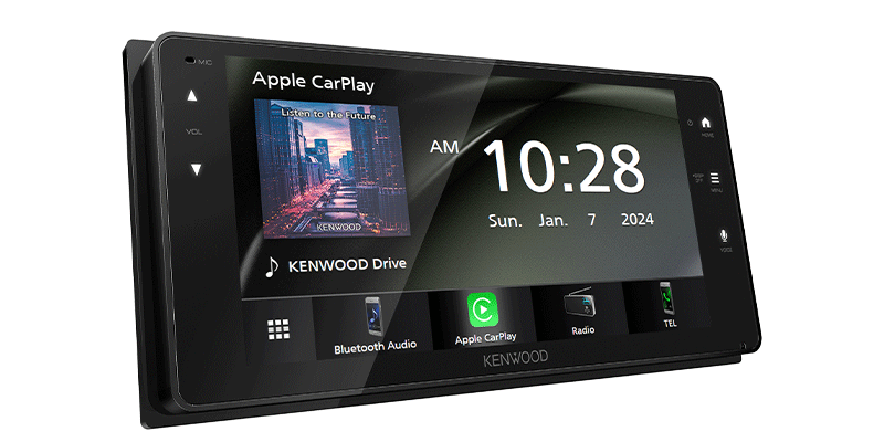 KENWOOD DMX723WS WIRELESS ANDROID AUTO/CARPLAY 200MM WIDE! TOYOTA FIT