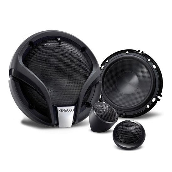 Kenwood KFC-M604P 6″ Midrange/Tweeter Component Speakers