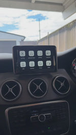 Load and play video in Gallery viewer, Mercedes Benz A / B / CLA Class WIRELESS Apple Carplay &amp; Android Auto Upgrade KIT NTG 4.5 (2012-2014)