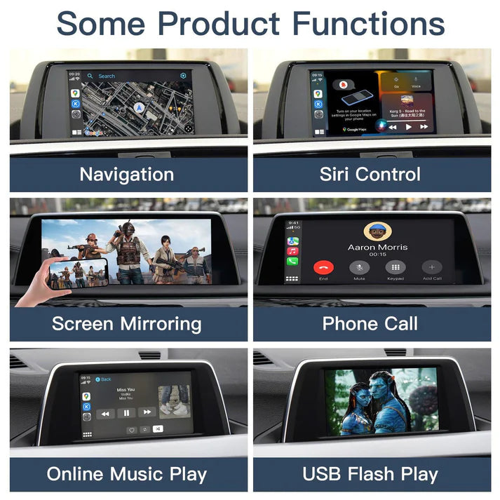 Wireless CarPlay & Android Auto Adapter for BMW/MINI NBT/CIC